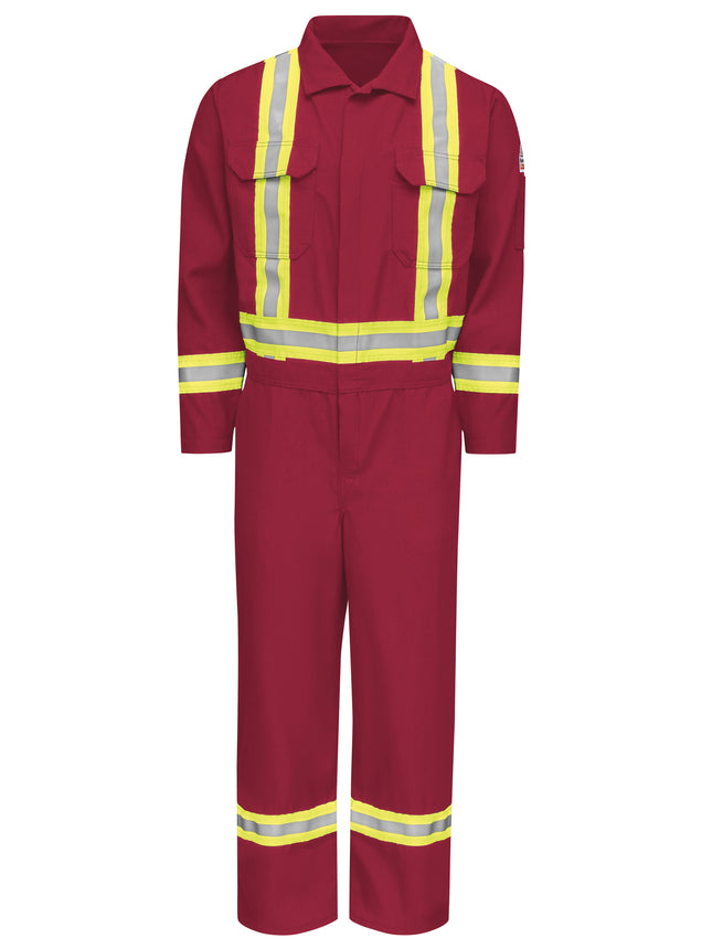 Bulwark® Men's Midweight Nomex FR Premium Coverall with CSA Compliant Reflective Trim / CNBCRD