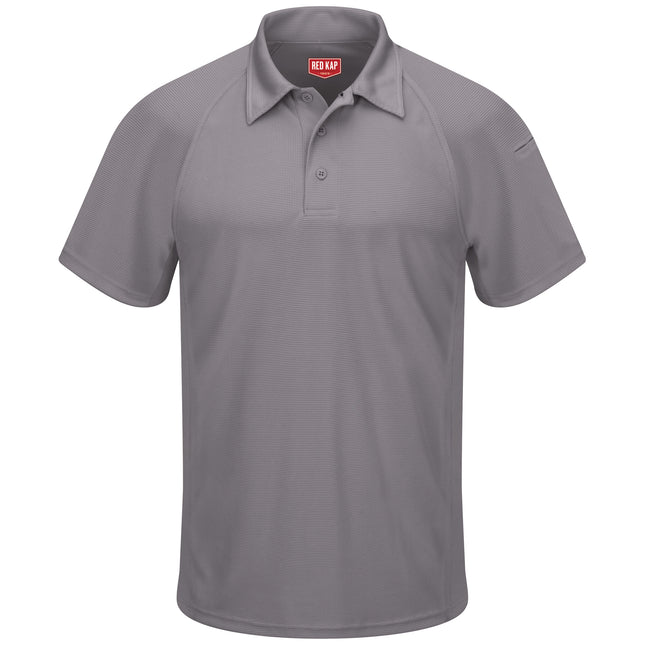 Red Kap® Men's Short Sleeve Performance Knit® Flex Series Active Polo / SK92GY