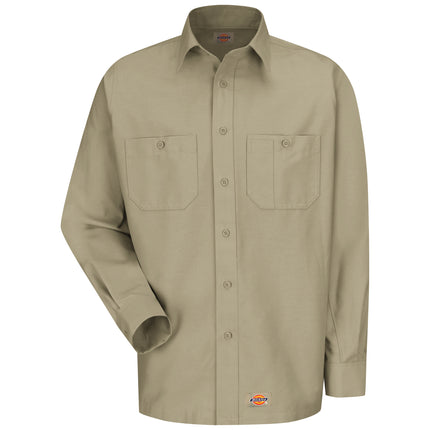 Dickies® Men's Canvas Long-Sleeve Work Shirt / WS10KH