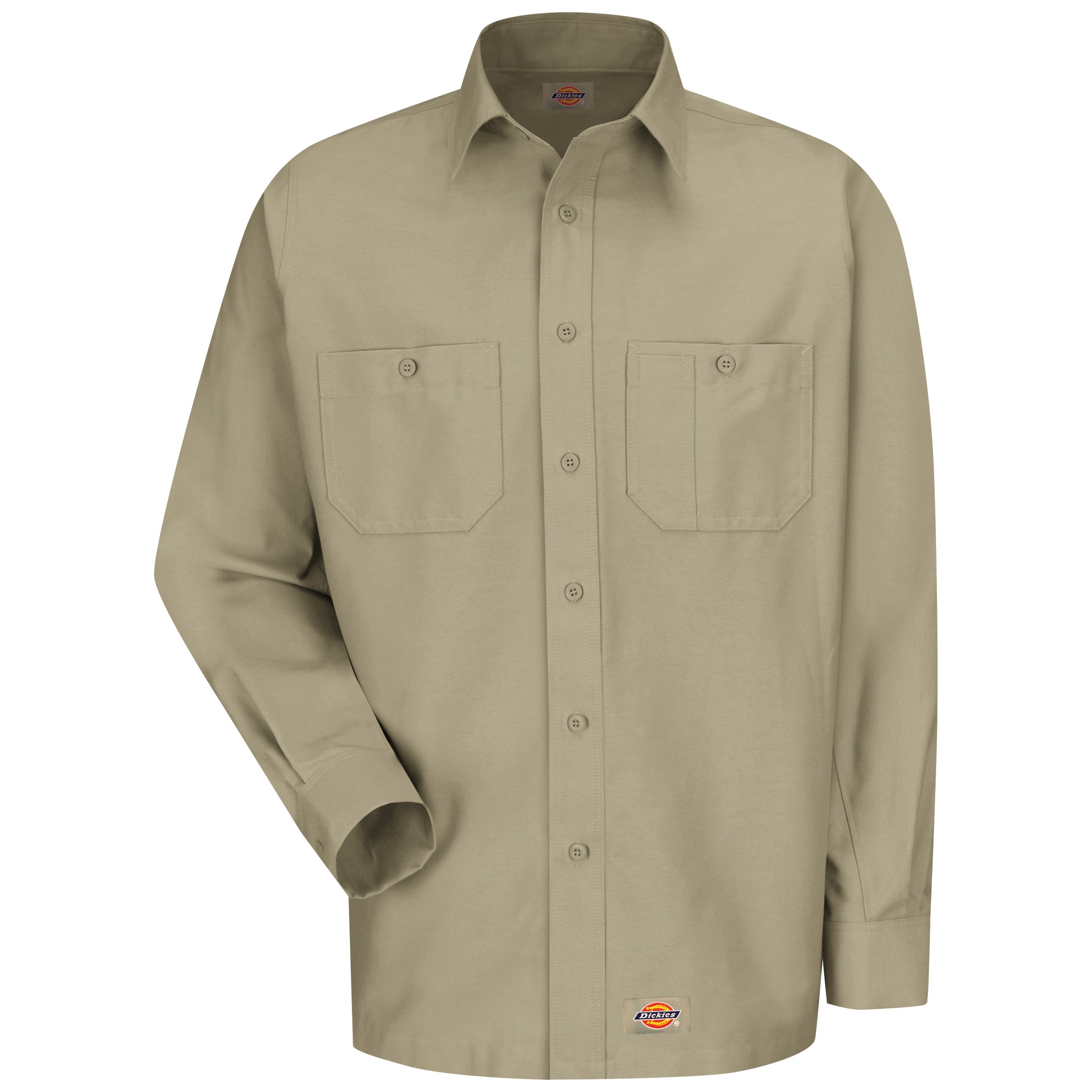 Dickies® Men's Canvas Long-Sleeve Work Shirt / WS10KH