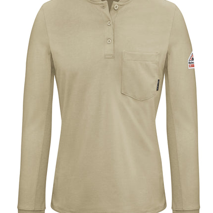 Bulwark® Women's Lightweight FR Henley / SEL3KHB