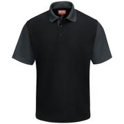 Red Kap® Men's Short Sleeve Performance Knit® Color-Block Polo / SK56BC