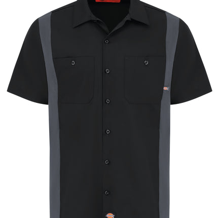 Dickies® Men's Industrial Color Block Short-Sleeve Shirt / 24BKCH