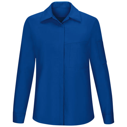 Red Kap® Women's Long Sleeve Performance Plus Shop Shirt with OilBlok Technology / SY31RB