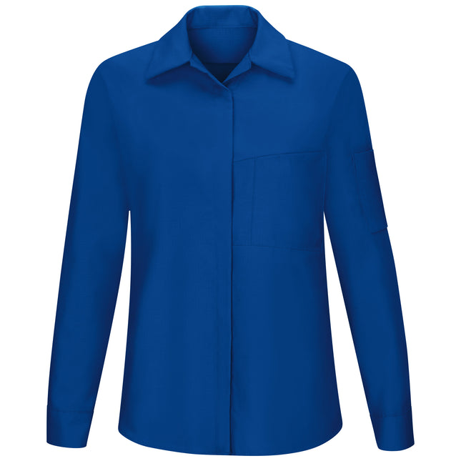 Red Kap® Women's Long Sleeve Performance Plus Shop Shirt with OilBlok Technology / SY31RB