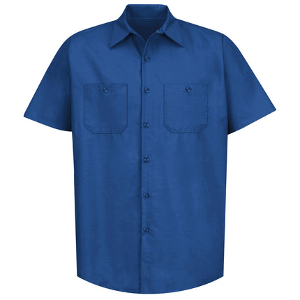 Red Kap® Men's Short Sleeve Industrial Work Shirt / SP24RB