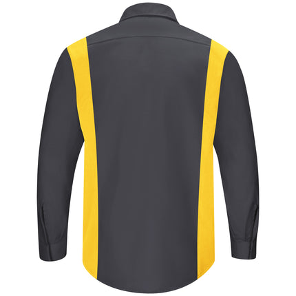 Red Kap® Men's Long Sleeve Performance Plus Shop Shirt with OilBlok Technology / SY32CY