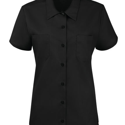 Dickies® Women's Short-Sleeve Industrial Work Shirt / 5350BK