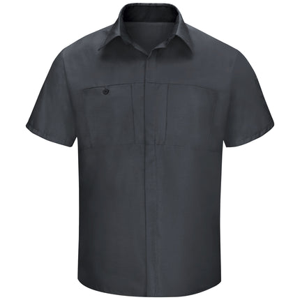 Red Kap® Men's Short Sleeve Performance Plus Shop Shirt With Oilblok Technology / SY42CB