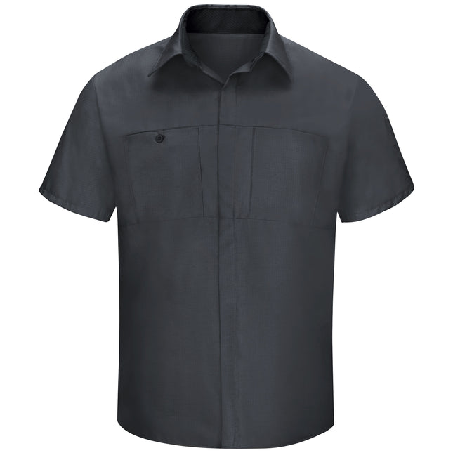 Red Kap® Men's Short Sleeve Performance Plus Shop Shirt With Oilblok Technology / SY42CB