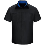 Red Kap® Men's Short Sleeve Performance Plus Shop Shirt With Oilblok Technology / SY42BR