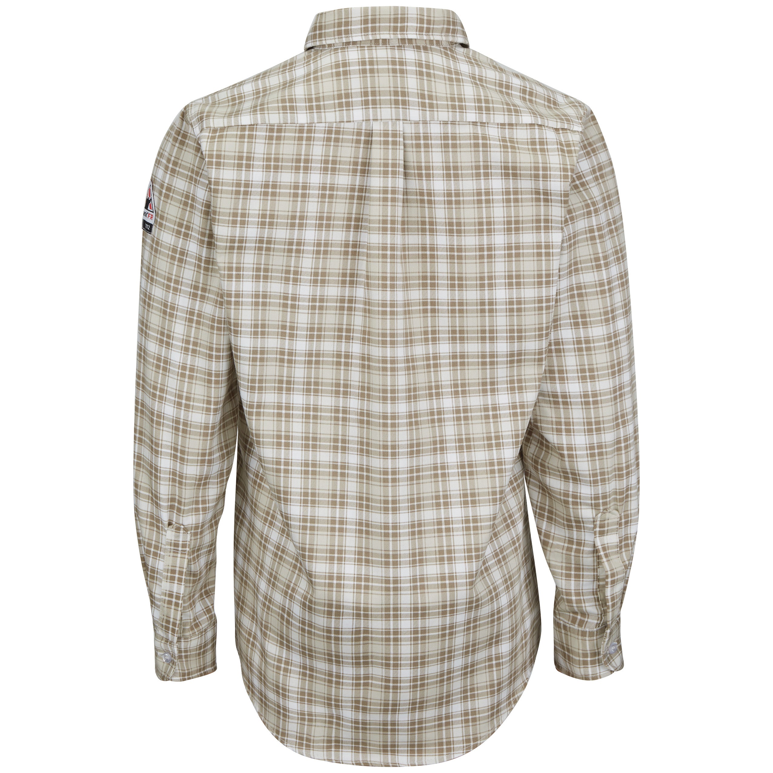 Bulwark® Men’s Long Sleeve Plaid Dress Shirt / SLP2KH