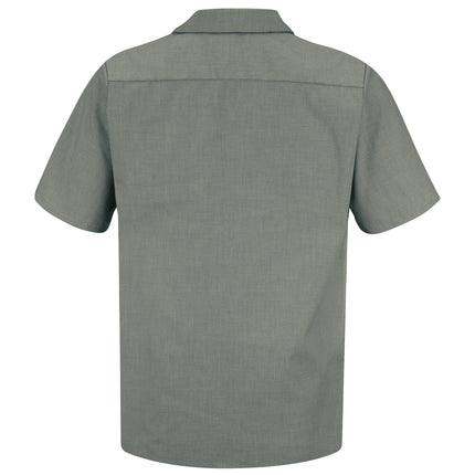 Red Kap® Men's Short Sleeve Microcheck Uniform Shirt / SP20HK