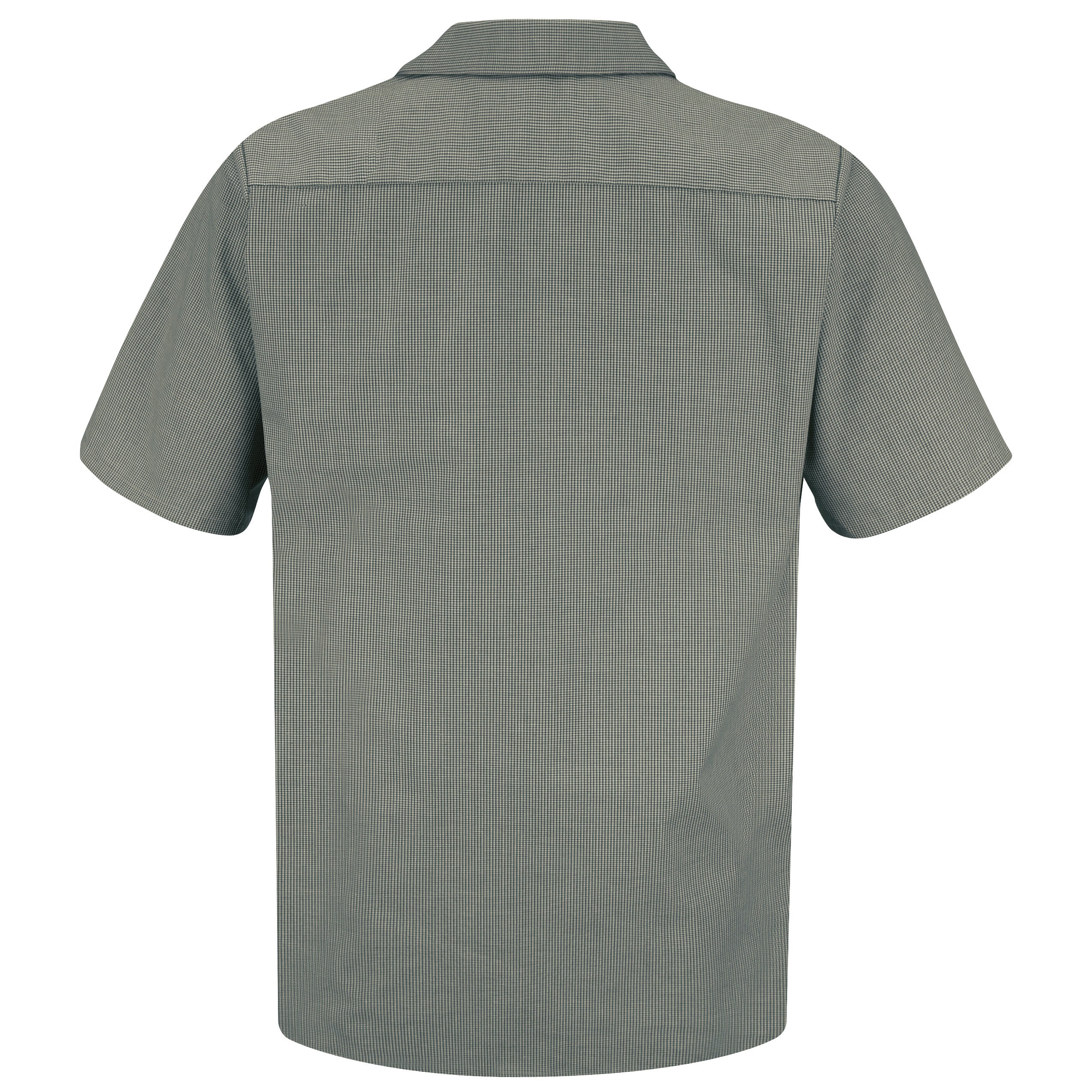 Red Kap® Men's Short Sleeve Microcheck Uniform Shirt / SP20HK