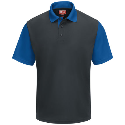 Red Kap® Men's Short Sleeve Performance Knit® Color-Block Polo / SK56CY