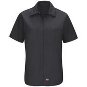 Red Kap® Women's Short Sleeve Work Shirt with MIMIX® / SX21BK