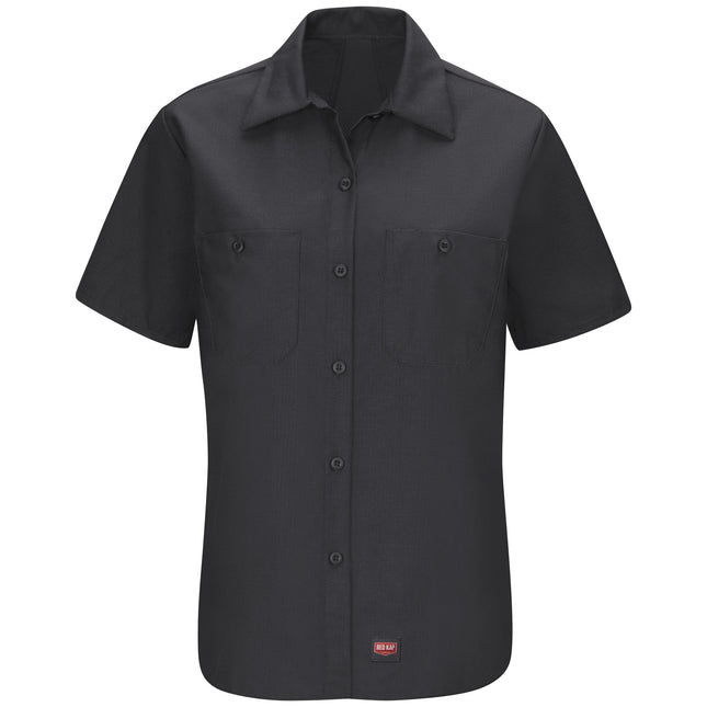 Red Kap® Women's Short Sleeve Work Shirt with MIMIX® / SX21BK