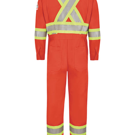 Bulwark® Premium Coverall with 4" Reflective Trim / CLBDOR