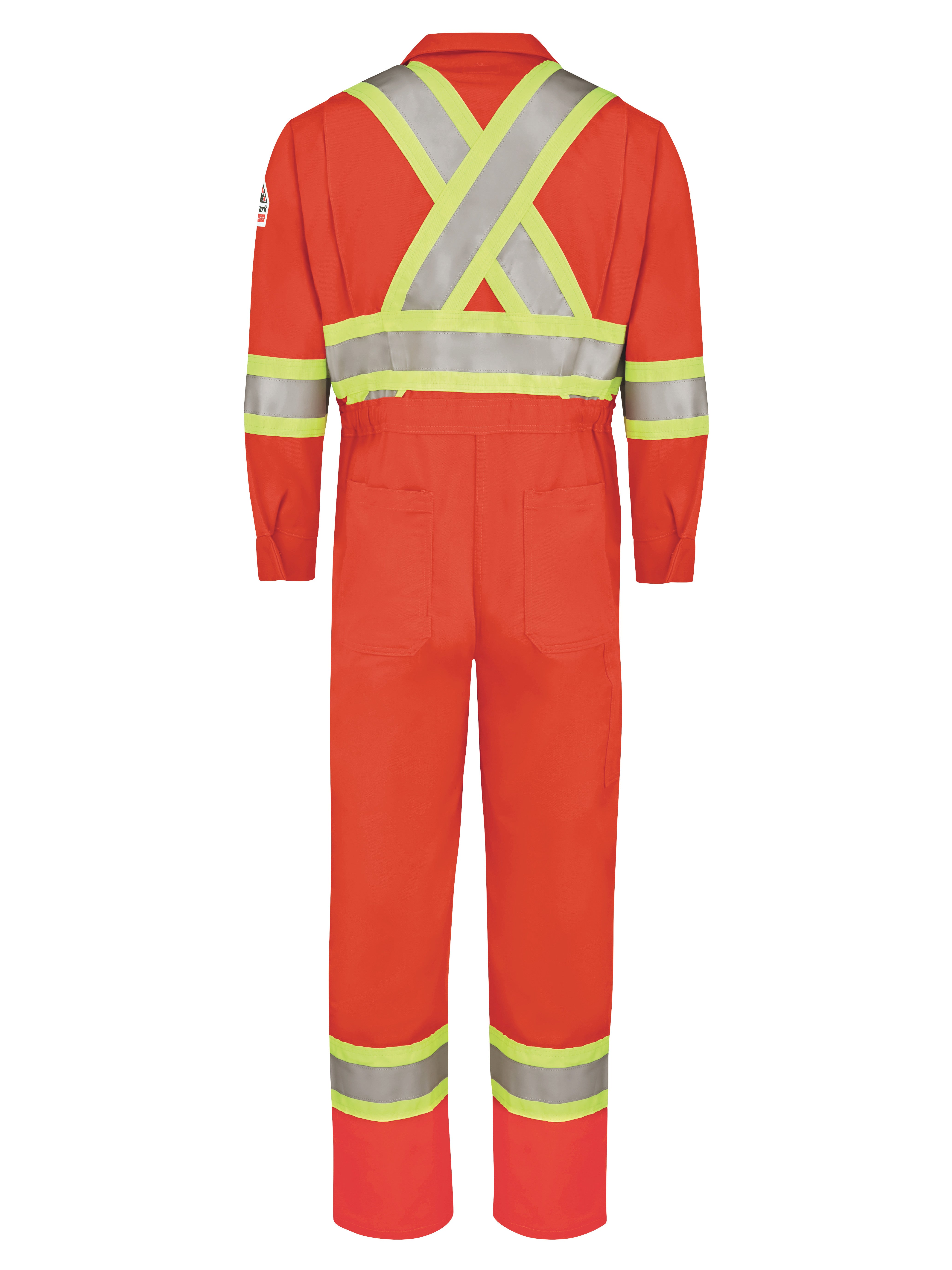 Bulwark® Premium Coverall with 4" Reflective Trim / CLBDOR