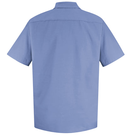 Red Kap® Men's Short Sleeve Specialized Pocketless Work Shirt / SP26LB