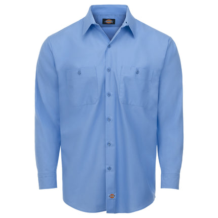 Dickies® Men's Industrial WorkTech Ventilated Long-Sleeve Work Shirt With Cooling Mesh / LL51LW