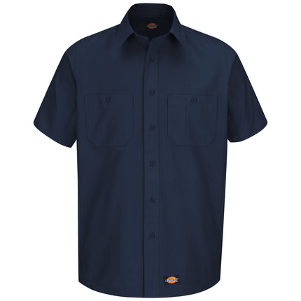 Dickies® Men's Canvas Short-Sleeve Work Shirt / WS20NV