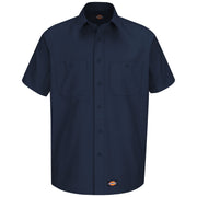Dickies® Men's Canvas Short-Sleeve Work Shirt / WS20NV