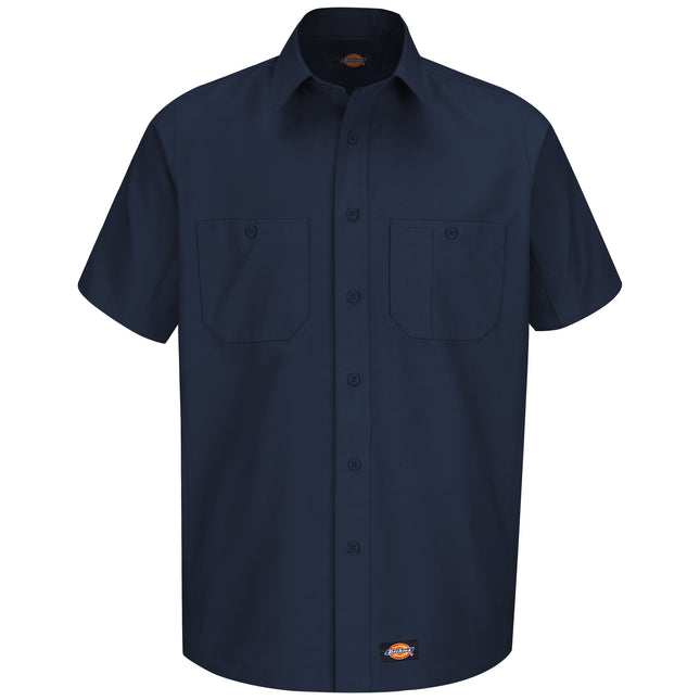 Dickies® Men's Canvas Short-Sleeve Work Shirt / WS20NV