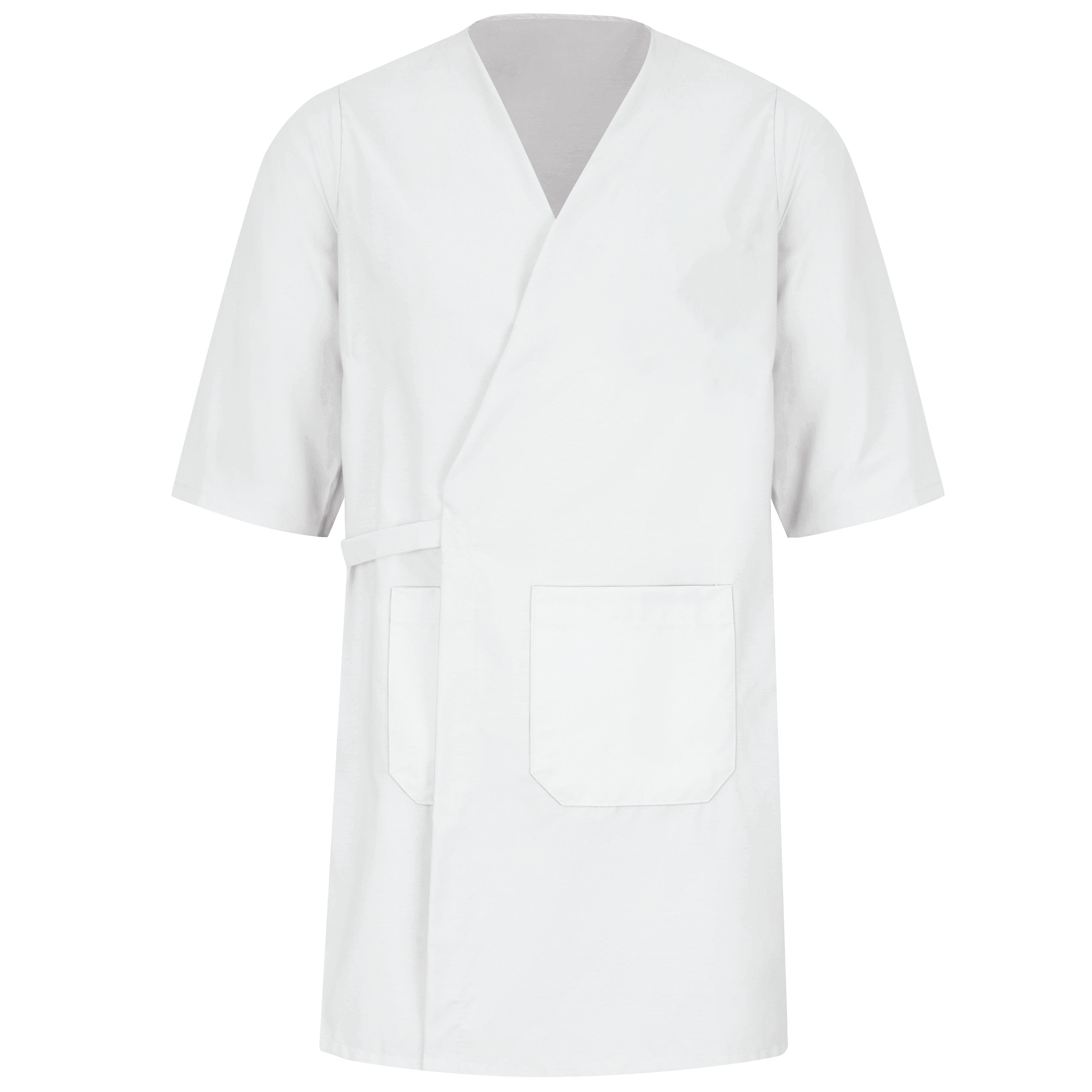 Red Kap® Collarless Butcher Wrap / WP10WH