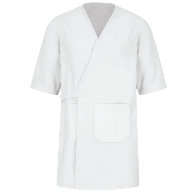Red Kap® Collarless Butcher Wrap / WP10WH