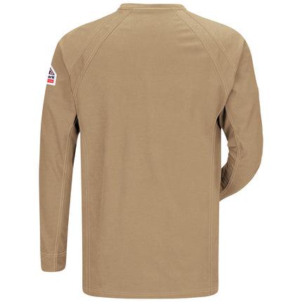 Bulwark® iQ Series® Comfort Knit Men's FR Henley / QT20KH