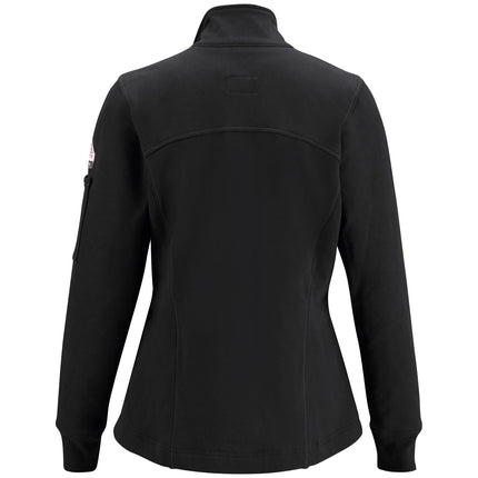 Bulwark® Women's Fleece FR Zip-Up Jacket / SEZ3BK
