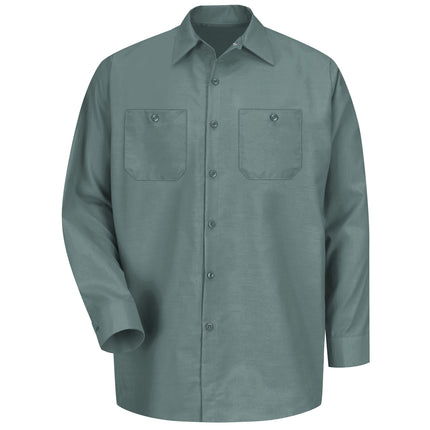 Red Kap® Men's Long Sleeve Industrial Work Shirt / SP14LG