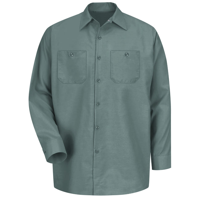 Red Kap® Men's Long Sleeve Industrial Work Shirt / SP14LG