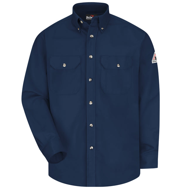 Bulwark® Men's Midweight FR Dress Uniform Shirt with Insect Shield® / SLU2NI