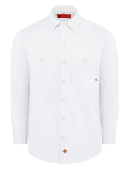 Dickies® Men's Industrial Long-Sleeve Work Shirt / L535WH