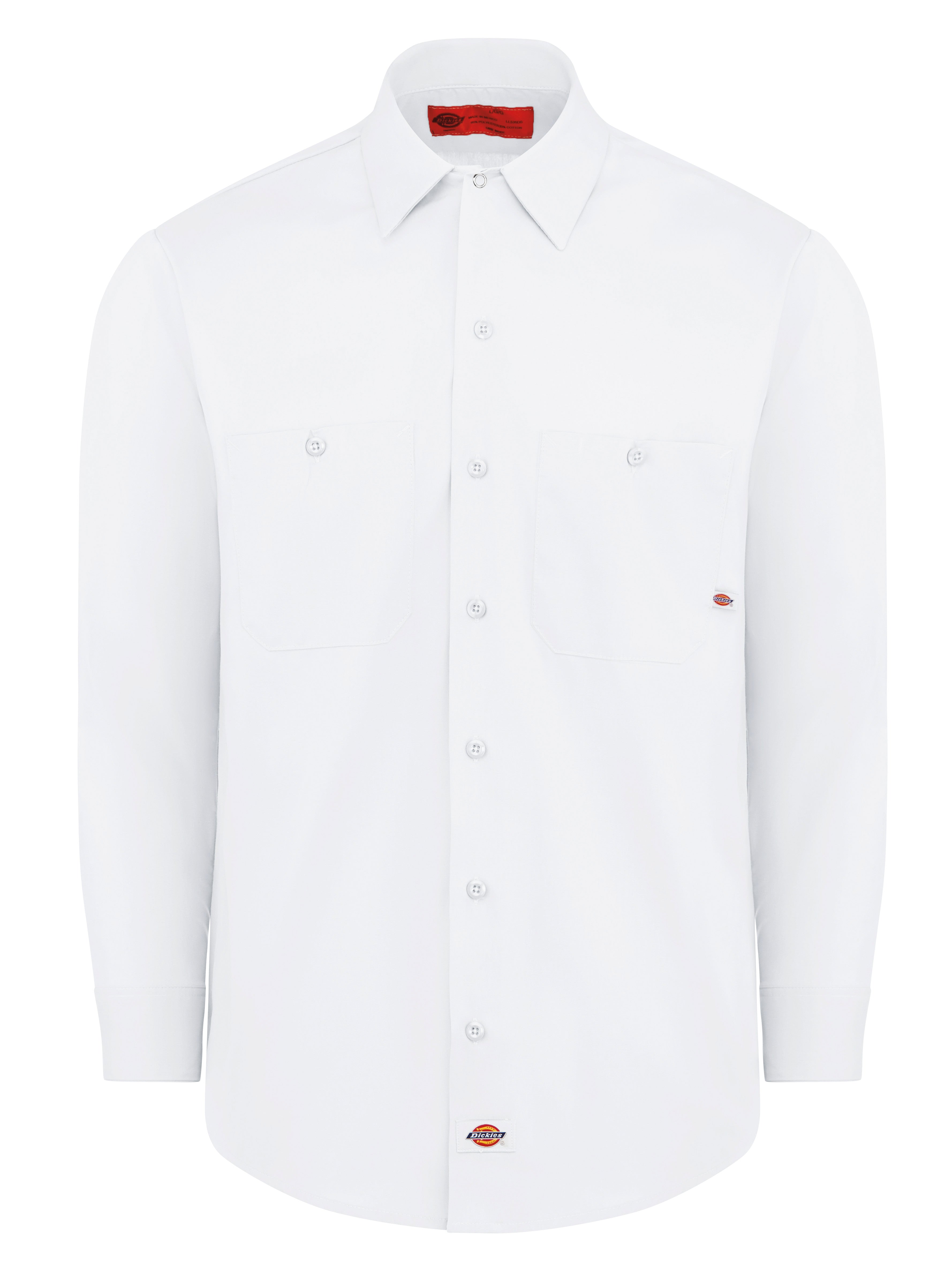 Dickies® Men's Industrial Long-Sleeve Work Shirt / L535WH