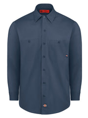 Dickies® Men's Industrial Long-Sleeve Work Shirt / L535NV
