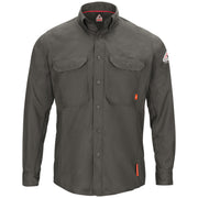 Bulwark® iQ Series®  Men's Lightweight Comfort Woven Shirt with Insect Shield / QS50DI