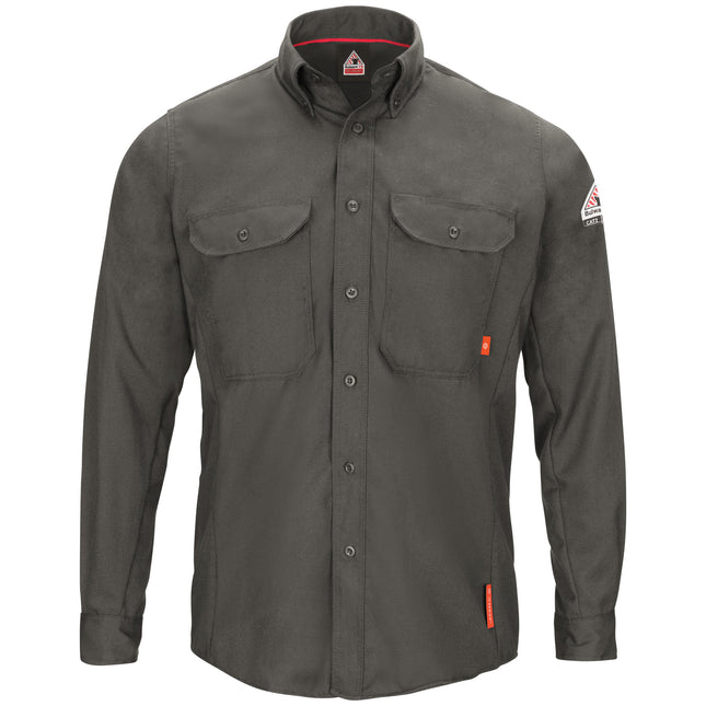 Bulwark® iQ Series®  Men's Lightweight Comfort Woven Shirt with Insect Shield / QS50DI