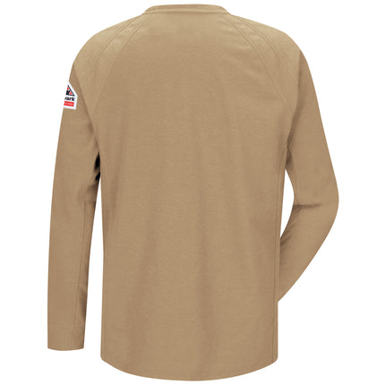 Bulwark® iQ Series® Comfort Knit Men's FR Long Sleeve T-Shirt / QT32KH