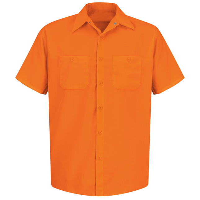 Red Kap® Short Sleeve Enhanced Visibility Work Shirt / SS24OR