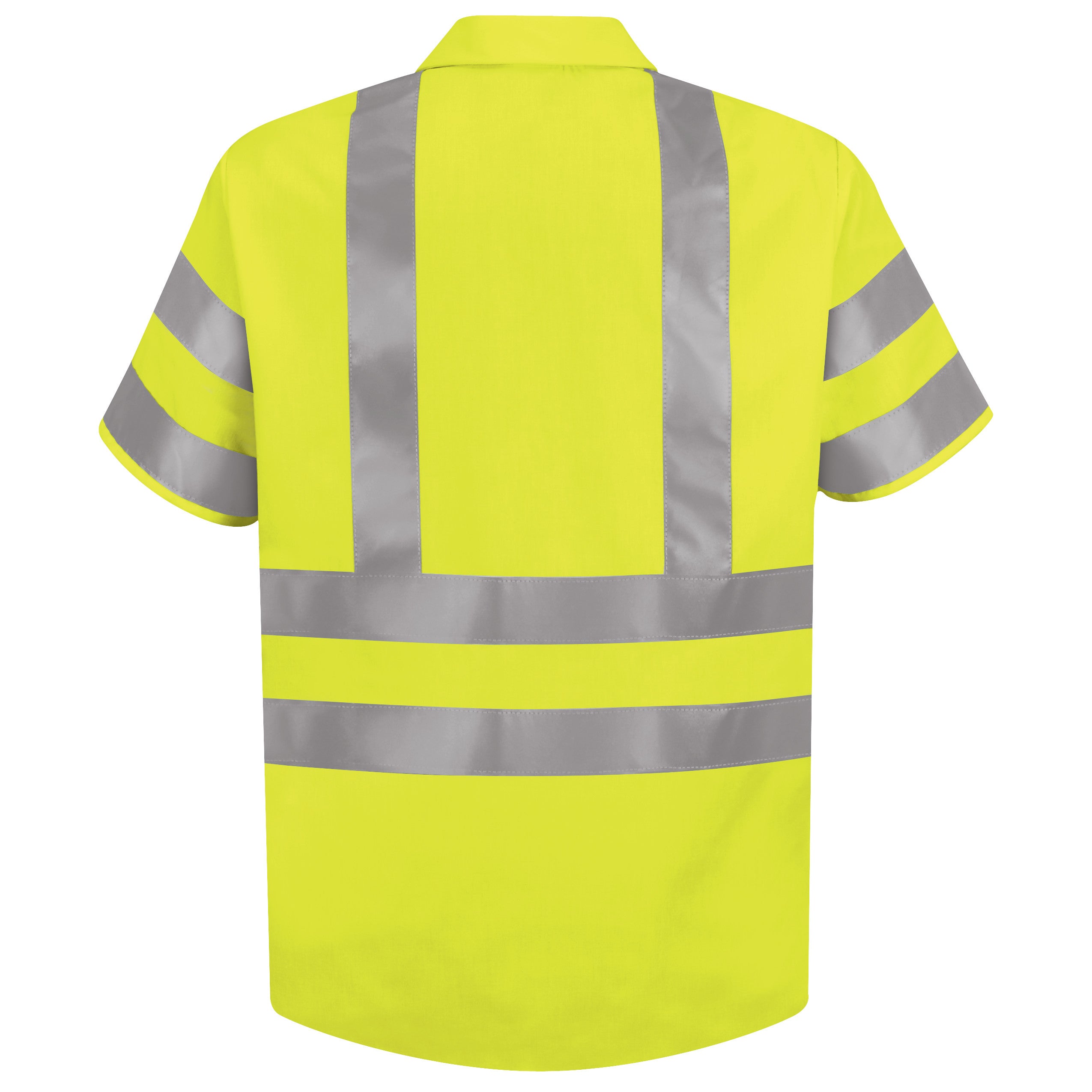 Red Kap® Men's Hi-Visibility Short Sleeve Work Shirt - Type R, Class 3 / SS24AB