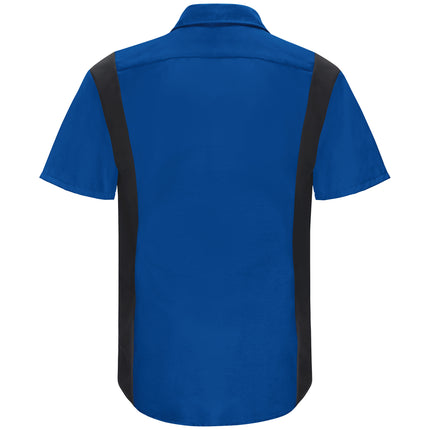 Red Kap® Men's Short Sleeve Performance Plus Shop Shirt With Oilblok Technology / SY42RB