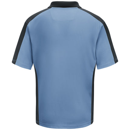 Red Kap® Men's Short Sleeve Performance Knit® Two-Tone Polo / SK54MC
