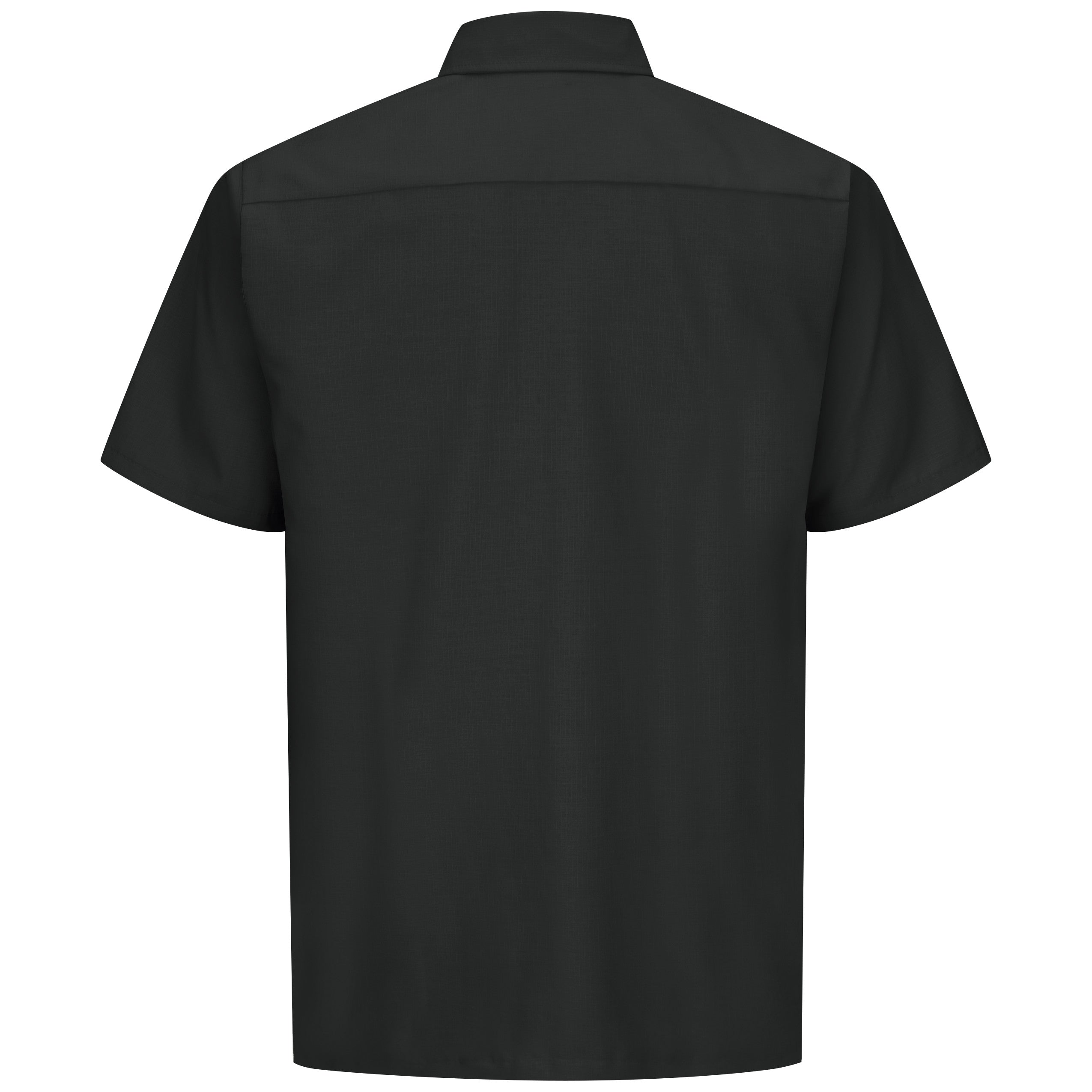 Red Kap® Men's Short Sleeve Solid Rip Stop Shirt / SY60BK