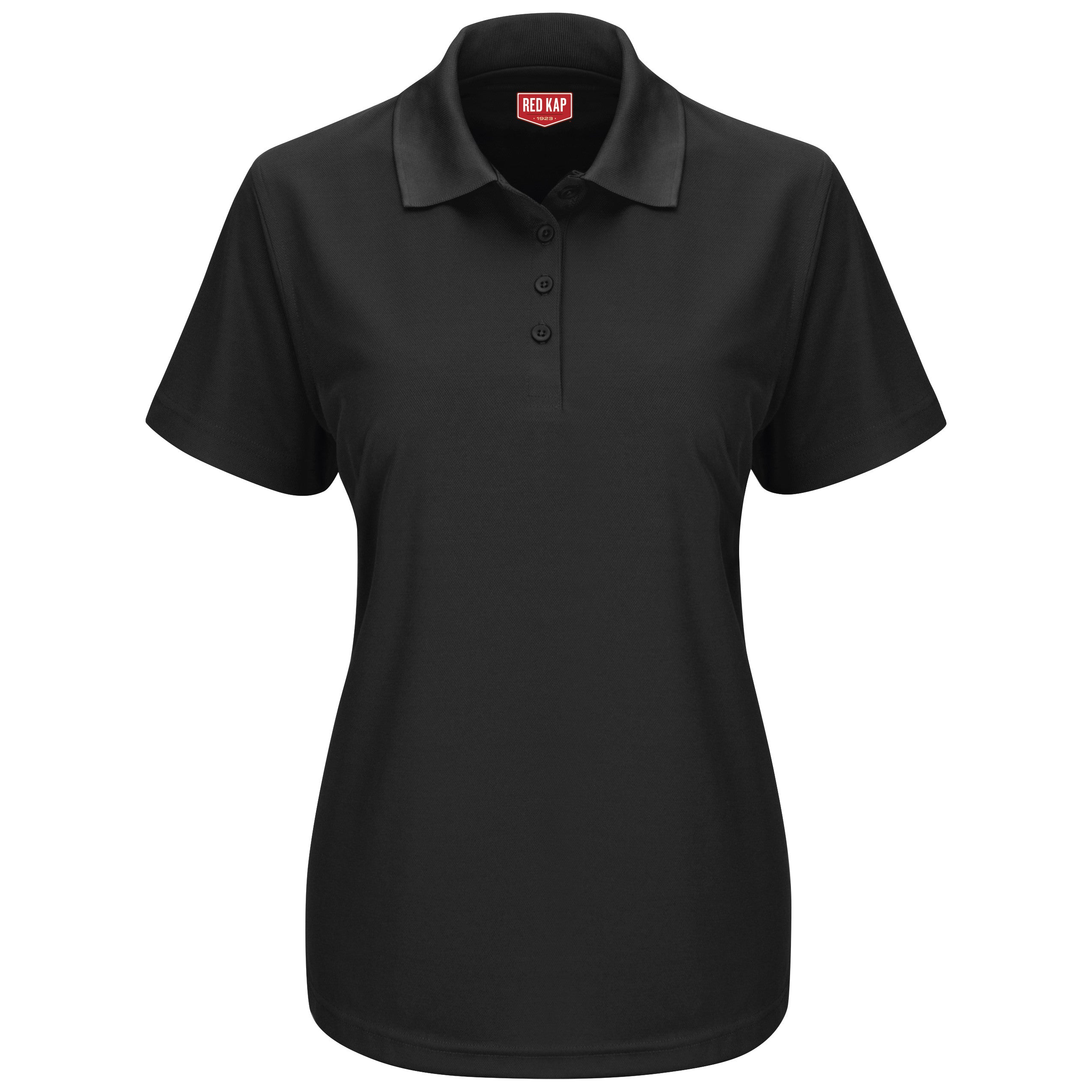Red Kap® Women's Short Sleeve Performance Knit® Pocketless Core Polo / SK97BK