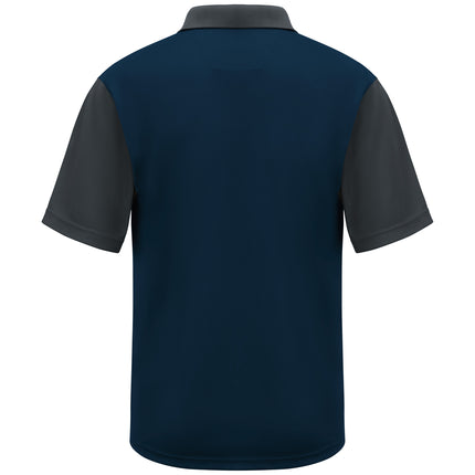 Red Kap® Men's Short Sleeve Performance Knit® Color-Block Polo / SK56NC