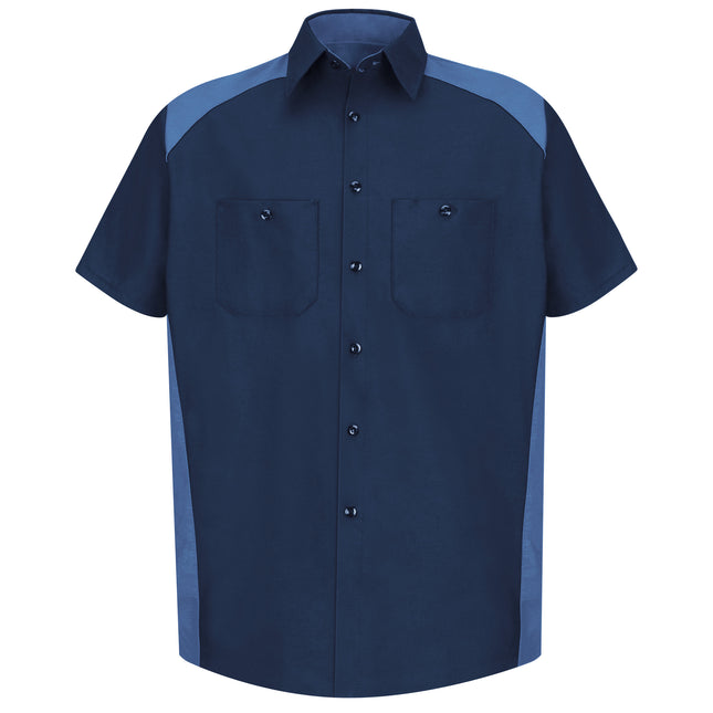 Red Kap® Men's Short Sleeve Motorsports Shirt / SP28NP