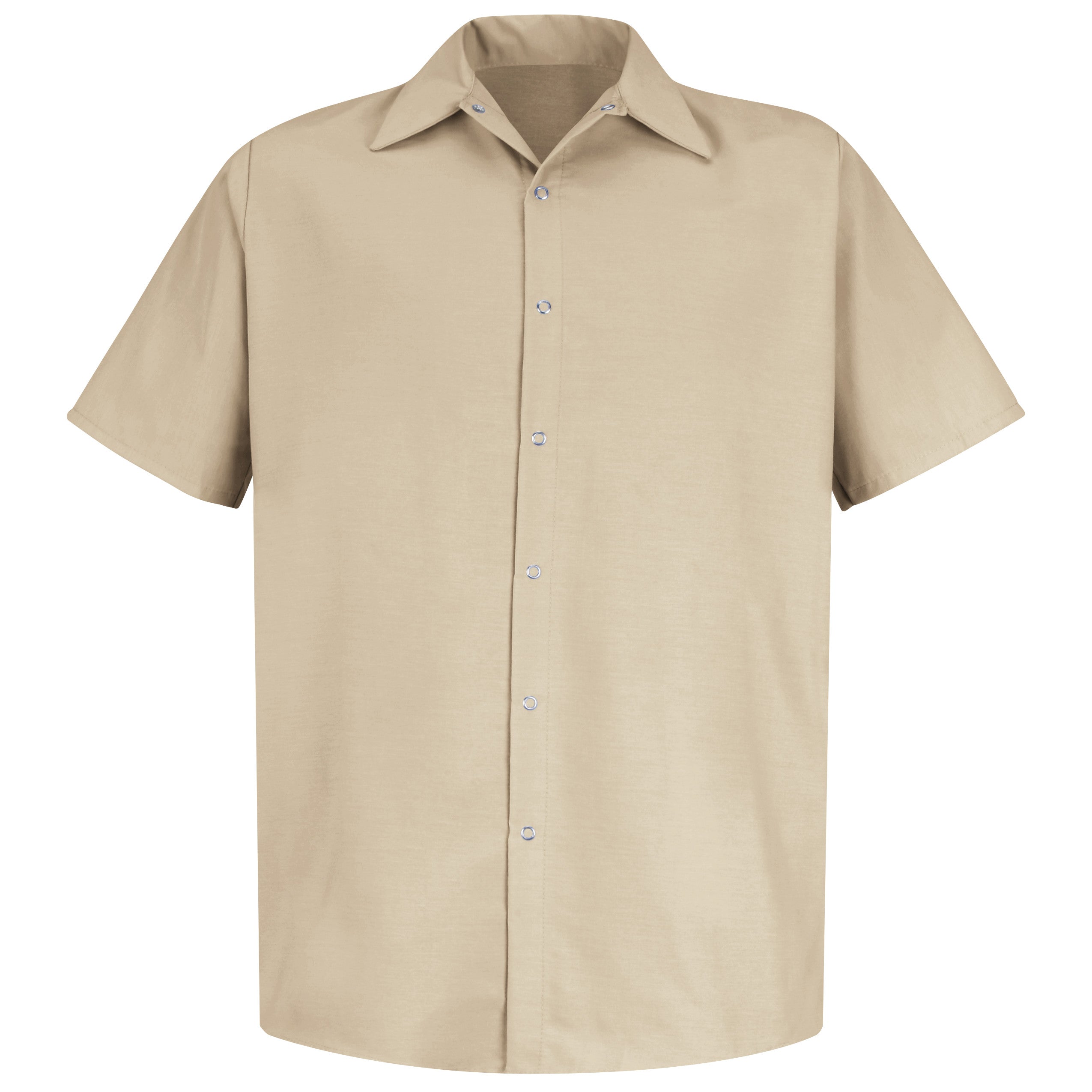 Red Kap® Men's Short Sleeve Specialized Pocketless Work Shirt / SP26LT